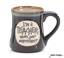 Superpower Teacher Mugs