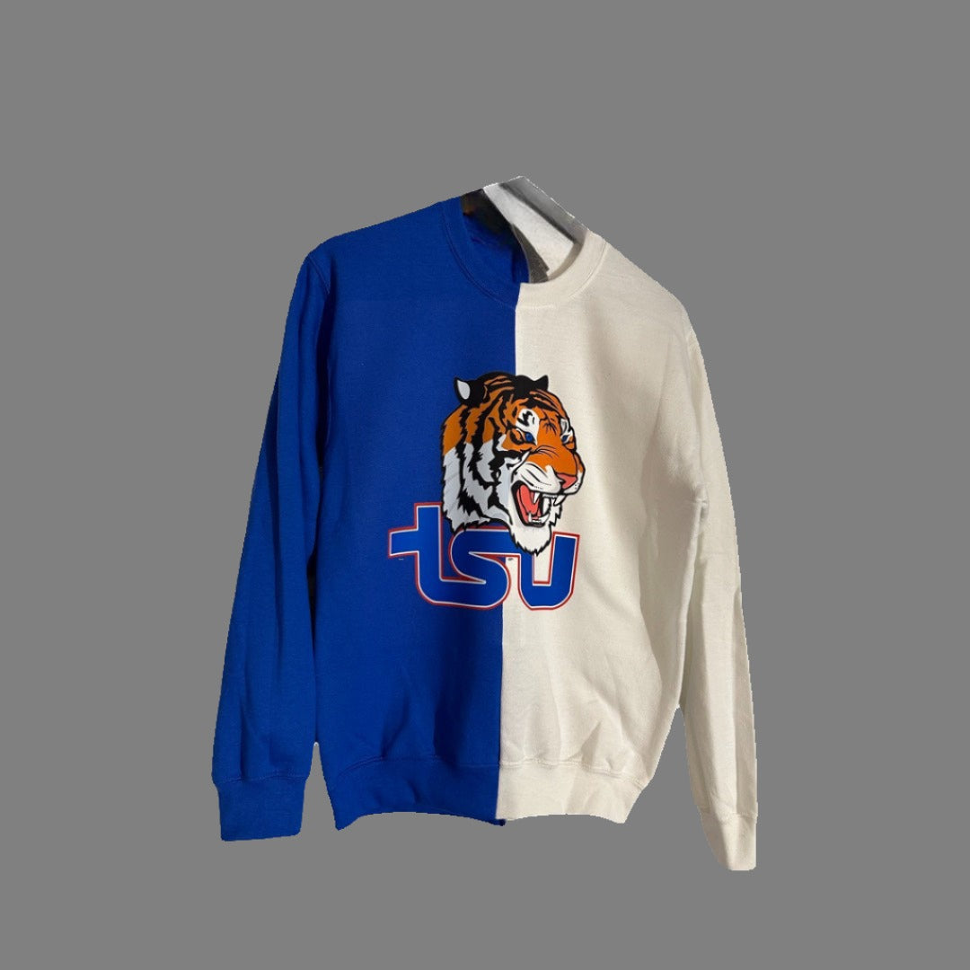 Color Block Tiger sweatshirt custom