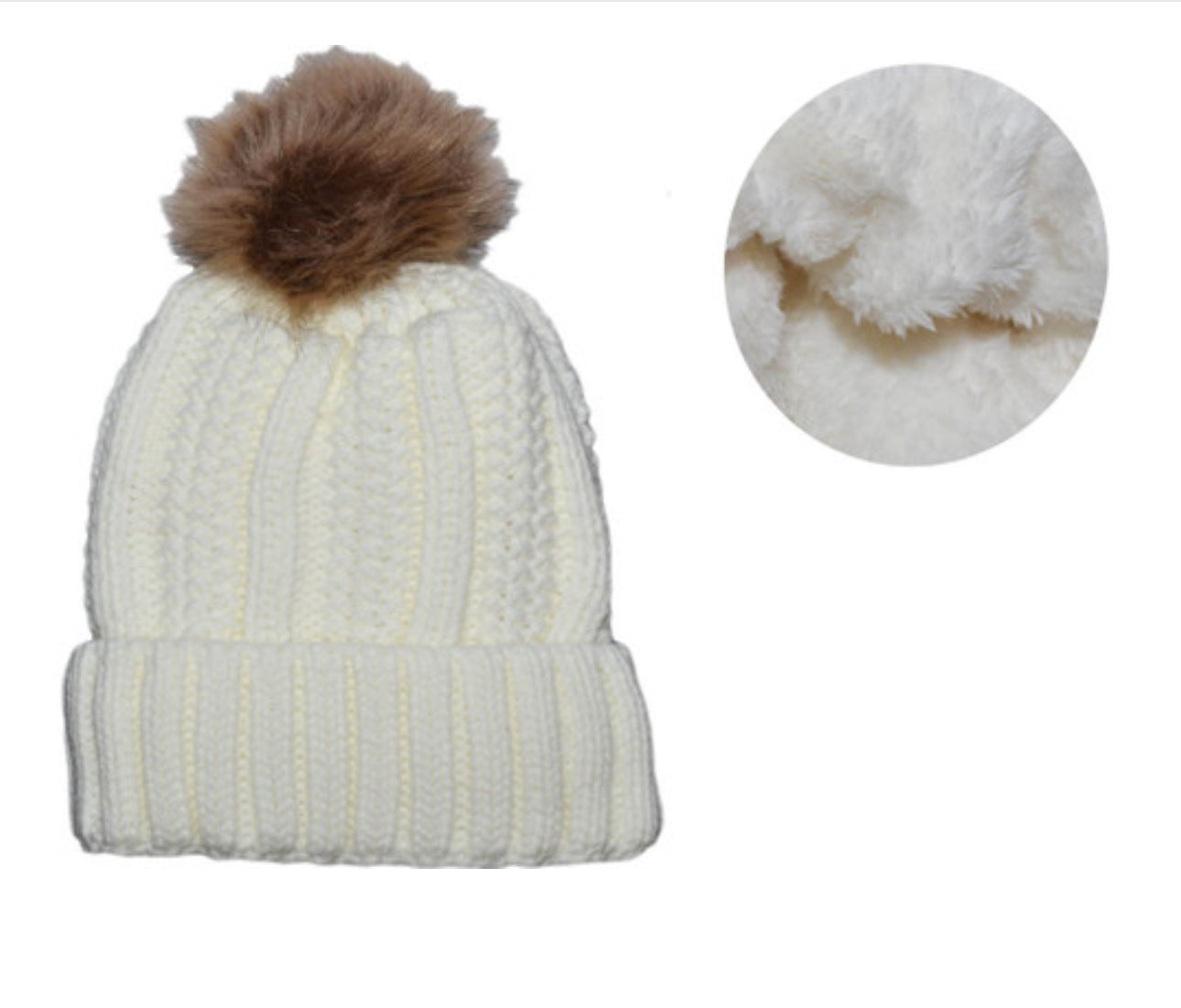 Pom Pom Beanie Hat