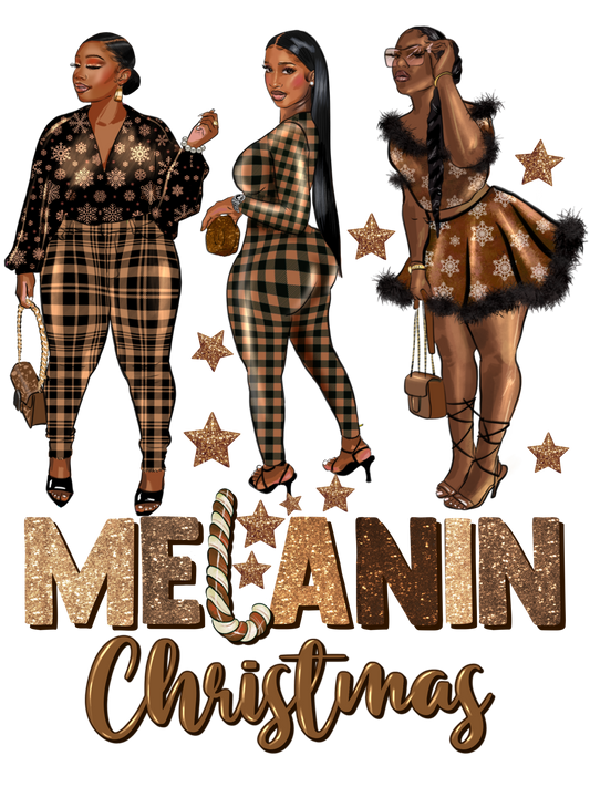 Melanin Christmas GIRL