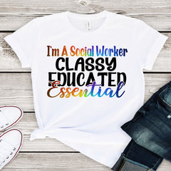 CLASSY EDUCATED SOCIAL WORKER
